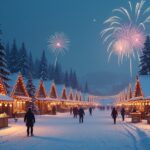 joyful celebrations in winter
