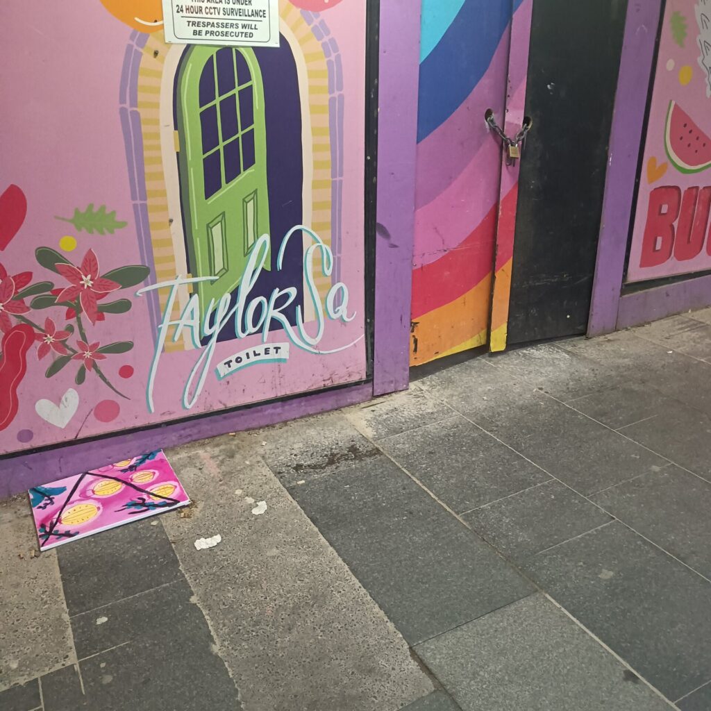 Oxford Street in Darlinghurst on the Mardi Gras parade route